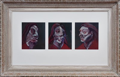 Lot 88 - Francis Bacon (British 1909-1992), 'Three Studies Of Isabel Rawsthorne', 1966