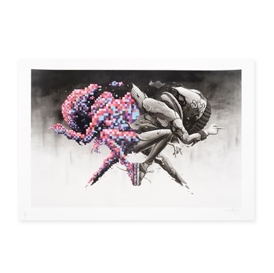 Lot 161 - Pez (French), 'Double Trouble', 2021
