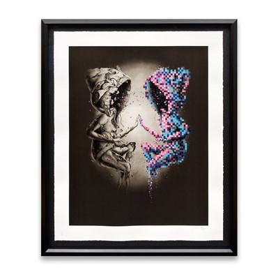Lot 163 - Pez (French), 'Twin Pix', 2016