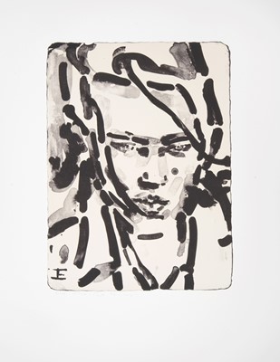 Lot 15 - Elizabeth Peyton (American 1965-), 'Elias', 2014