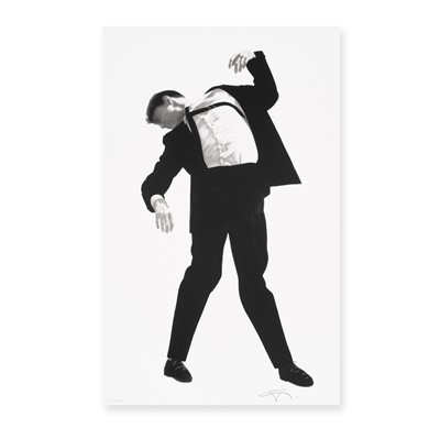 Lot 166 - Robert Longo (American 1953-), 'Untitled (Eric from the series “Men in the Cities”)', 2025