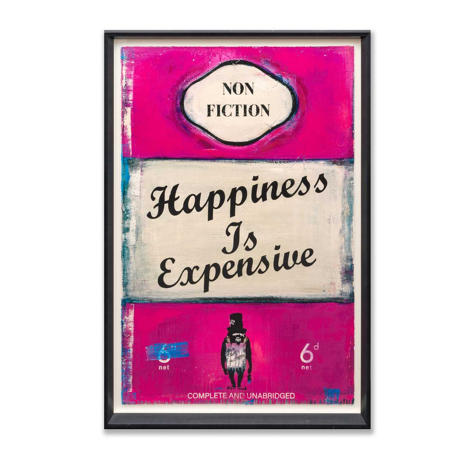 Lot 107 - James McQueen (British 1977-), 'Happiness Is Expensive', 2022
