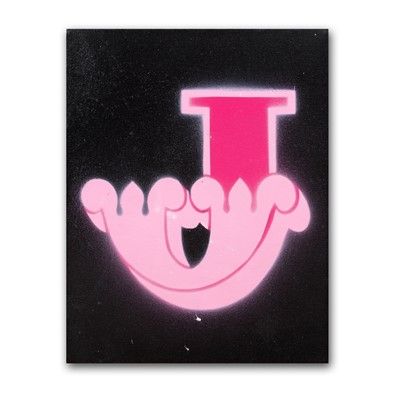 Lot 207 - Ben Eine (British 1970-) 'J' 2008