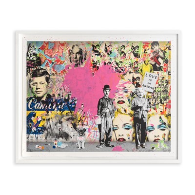 Lot 245 - Mr Brainwash (French 1966-), 'Juxtapose', 2011