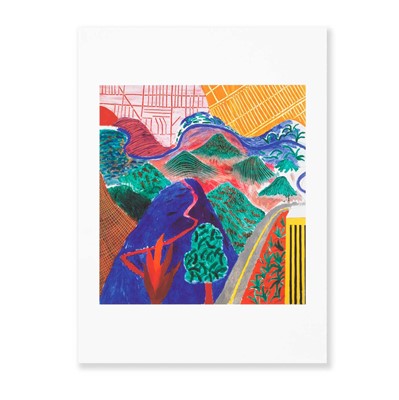 Lot 60 - David Hockney (British 1937), 'Outpost Drive, Hollywood 1980', 2017