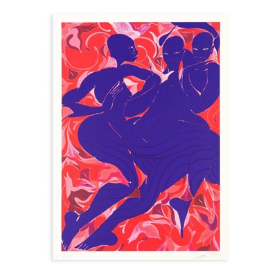 Lot 196 - Tunji Adeniyi-Jones (British 1992-), 'Violet Dance', 2021