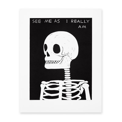 Lot 68 - David Shrigley (British 1968-), 'See Me As I Really Am', 2022