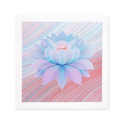 Lot 263 - Shepard Fairey X Kai & Sunny (Collaboration), 'Unity - Obey Flower', 2021