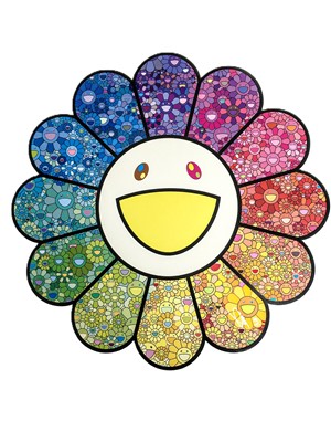 Lot 185 - Takashi Murakami (Japanese 1962-), 'Flower Sparkles!', 2020