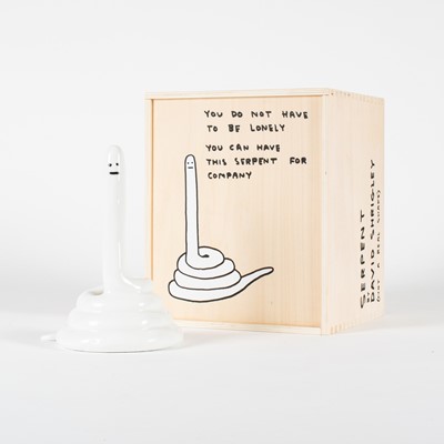 Lot 69 - David Shrigley (British 1968-), 'Serpent', 2020