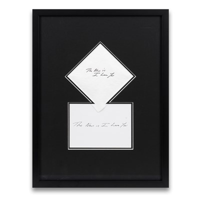 Lot 195 - Tracey Emin (British 1963-), 'The News Is I Love You', 2021