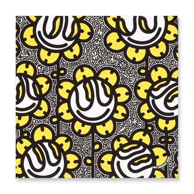 Lot 142 - Mr Doodle (British 1994-), 'Field Of Smiling Sunflowers', 2026