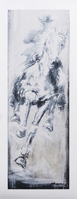 Lot 254 - Richard Hambleton (Canadian 1952-2017), 'Horse & Rider - White', 2018