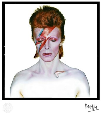 Lot 25 - Brian Duffy (British 1933-2010), 'Aladdin Sane (Album Cover)', 1973