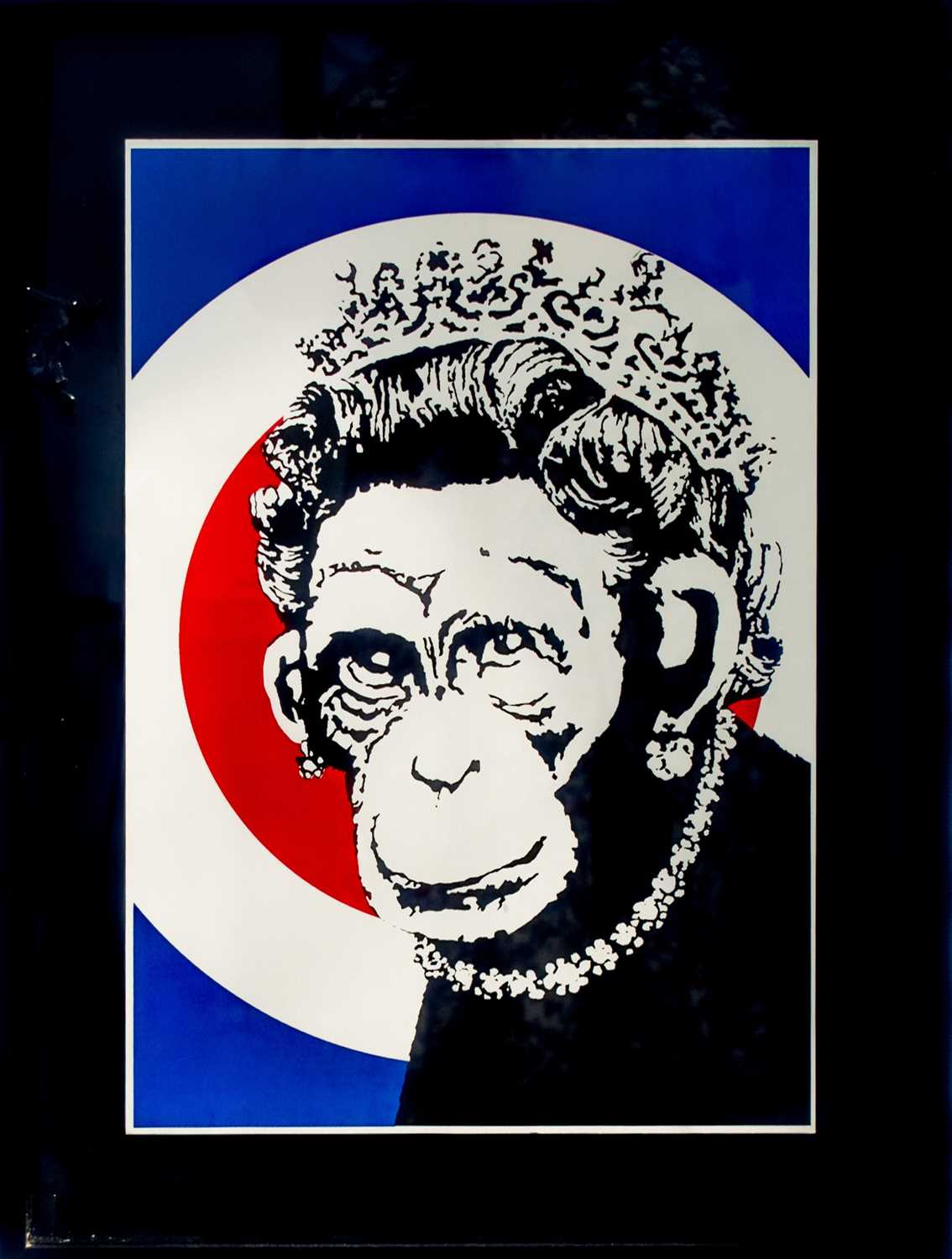 Lot 24 - Banksy (British 1974-), 'Monkey Queen', 2003