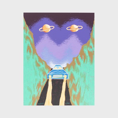 Lot 84 - Eliot Greenwald (American 1983-), 'Night Car (Morning Star) 02', 2020