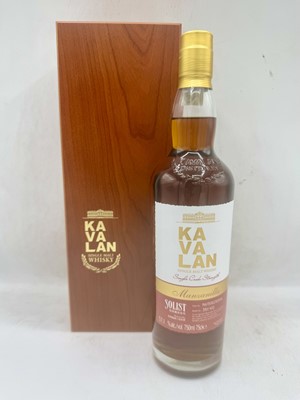 Lot 6 - 1 bottle Kavalan Solist Manzanilla Cask