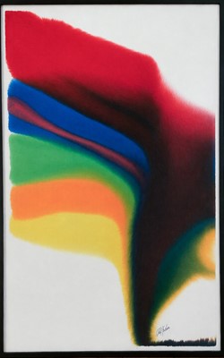 Lot 156 - Paul Jenkins (American 1923-2012), 'Phenomena Tibetan Visit', 1983