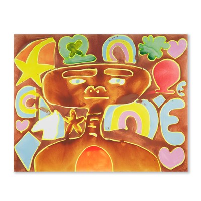 Lot 145 - Katherine Bernhardt (American 1975-) 'Lucky Charms Are Magically Delicious', 2024