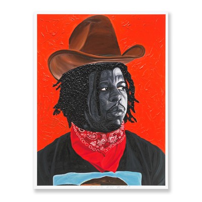 Lot 84 - Otis Kwame Quaicoe (Ghanaian 1988-), 'Jon Gray', 2022