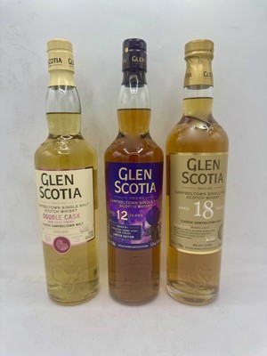 Lot 32 - 3 bottles Mixed Glen Scotia