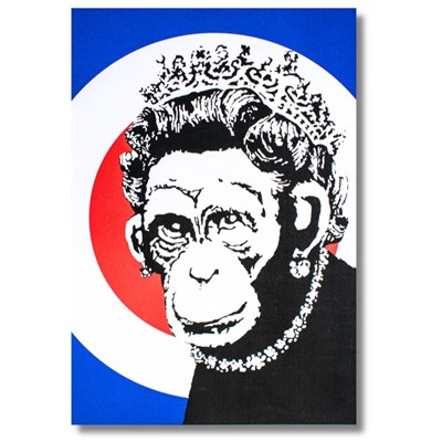 Lot 166 - Banksy (British 1974-), 'Monkey Queen', 2003