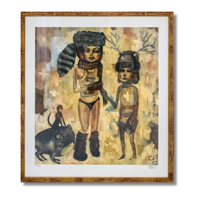Lot 36 - David Choe (American 1976-), 'Pull My Scarf', 2007