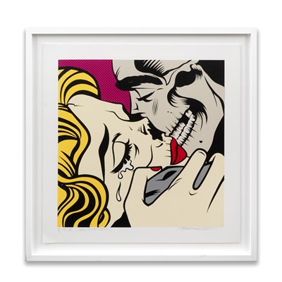 Lot 191 - D*Face (British 1978-), 'Kiss Of Death', 2011