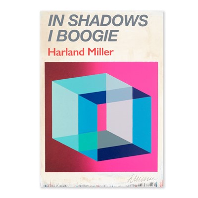 Lot 63 - Harland Miller (British 1964-), 'In Shadows I Boogie (Pink)', 2019