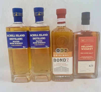 Lot 57 - 7 bottles Mixed International Whiskies