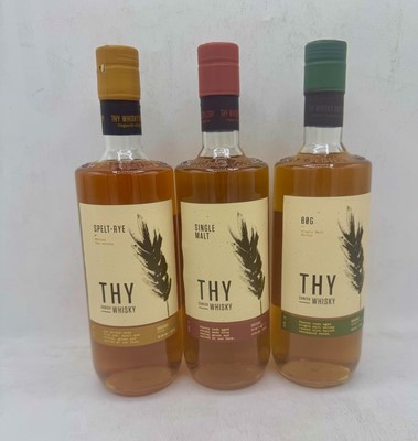 Lot 62 - 6 bottles Mixed Thy Danish Whisky