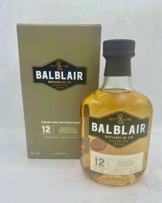 Lot 77 - 1 bottle Balblair 12 Year Old