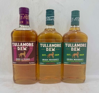 Lot 91 - 3 bottles Mixed Tullamore DEW
