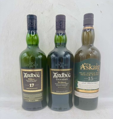 Lot 93 - 6 bottles Mixed Ardbeg and Port Askaig