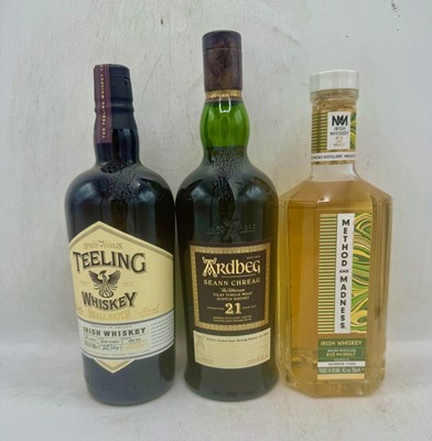 Lot 97 - 6 bottles Mixed Scotch and Irish Whiskey