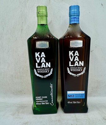 Lot 100 - 4 bottles Mixed Kavalan