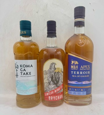 Lot 112 - 6 bottles Mixed International Whisky