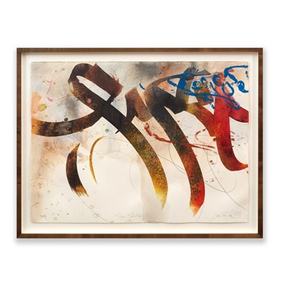 Lot 173 - José Parlá (American 1973-), 'Cielo Cielito', 2007