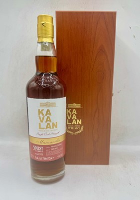 Lot 135 - 1 bottle Kavalan Solist Manzanilla Sherry Single Cask