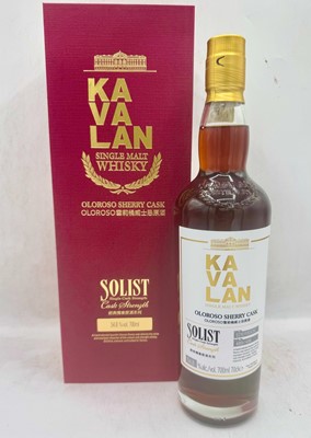 Lot 145 - 1 bottle Kavalan Solist Oloroso Sherry Single Cask