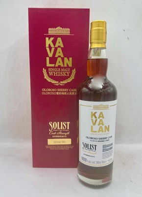 Lot 152 - 1 bottle Kavalan Solist Oloroso Sherry Single Cask