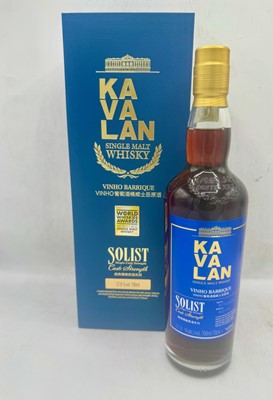 Lot 156 - 1 bottle Kavalan Solist Vinho Barrique Single Cask