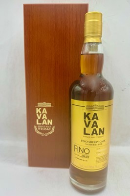 Lot 159 - 1 bottle Kavalan Solist Fino Sherry Single Cask