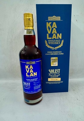 Lot 166 - 1 bottle Kavalan Solist Vinho Barrique Single Cask