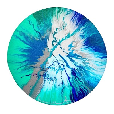 Lot 27 - Damien Hirst (British 1965-), 'Beautiful, Utterly Unearthly, Soul Growing Bursting River Painting (H12-4)', 2023
