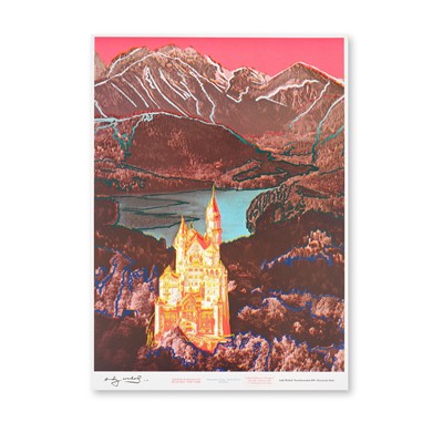 Lot 118 - Andy Warhol (American 1928-1987), 'Neuschwanstein', 1987
