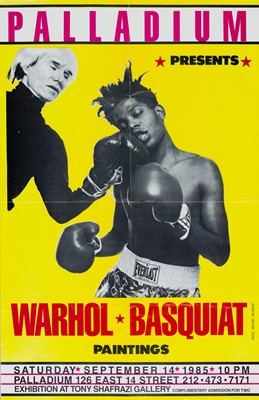 Lot 7 - Andy Warhol & Jean-Michel Basquiat (Collaboration), 'Palladium', 1985