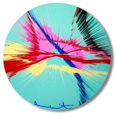 Lot 26 - Damien Hirst (British 1965-), 'Beautiful, Remarkably Fair, Exquisitely Pure, Overstrained Tourbillion Painting (H12-4)', 2023