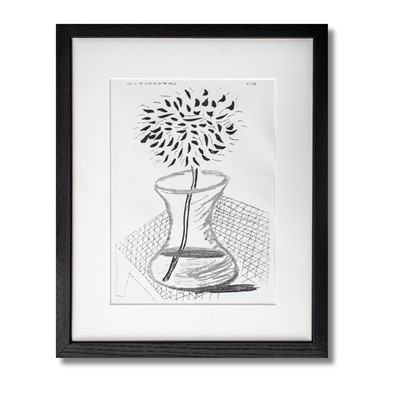 Lot 50 - David Hockney (British 1937-2026), 'Flower In Glass Vase', 1990