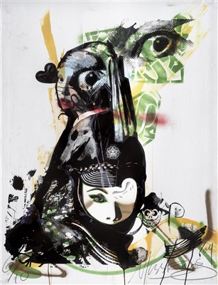 Lot 189 - Miss Bugs (British), ’The Art is Watching’, 2009